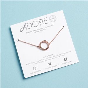 ADORE ROSE GOLD TONE BRACELET FROM FFF